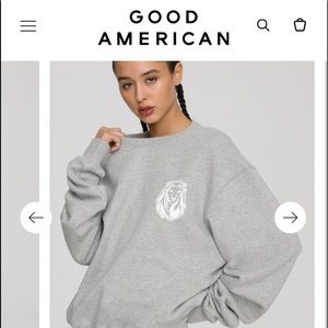 Good American sweatshirt